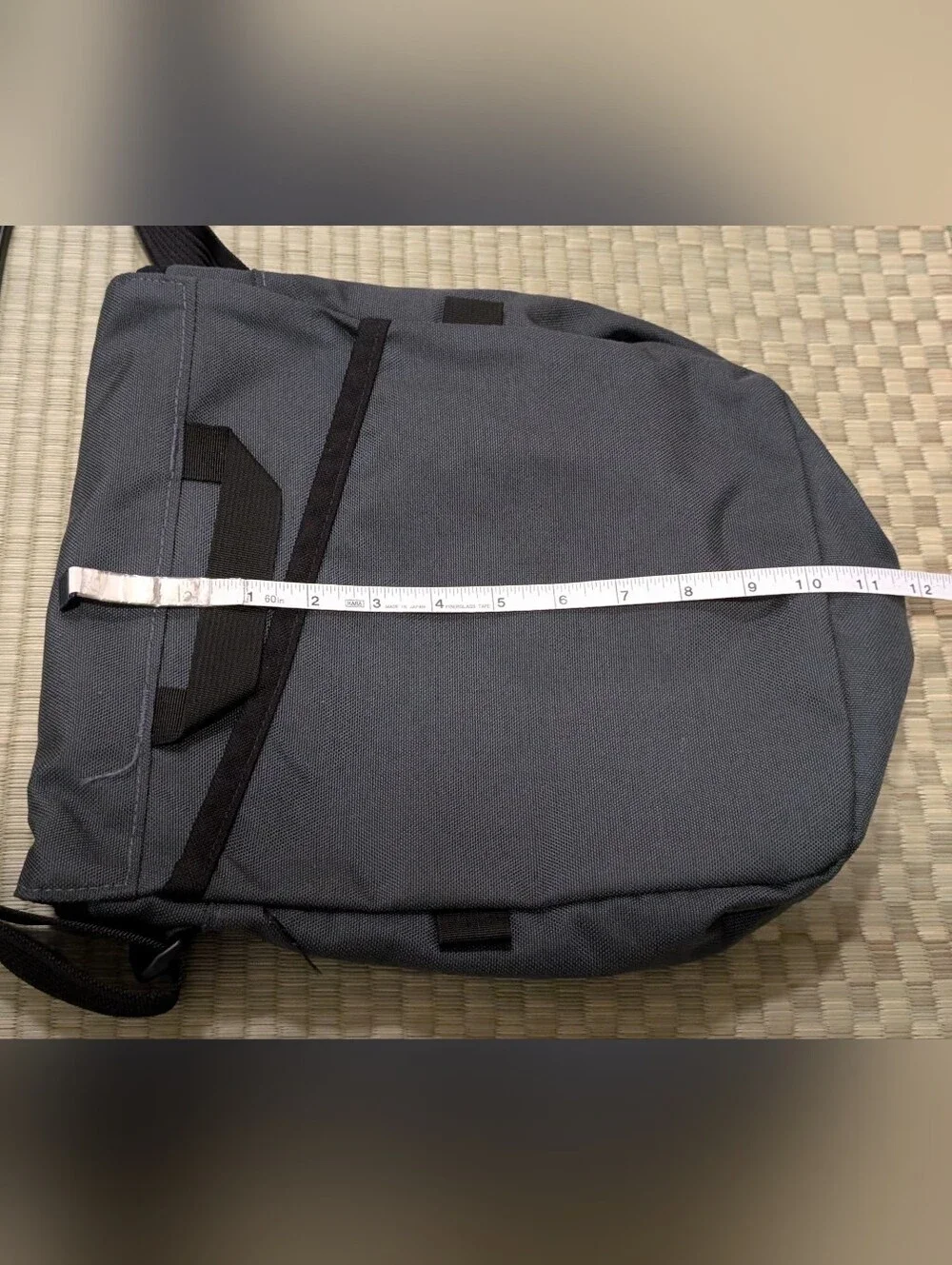 RARE Tom Bihn Small Cafe Bag in Nebulous Gray/Cayenne Cordura Made in USA